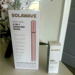 Solawave 4 in 1 wand and serum